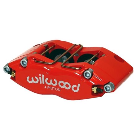 Wilwood Caliper-Dynapro Radial-Red 1.25in Pistons 0.81in Disc