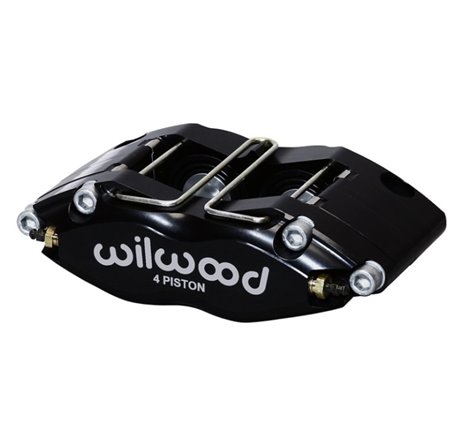 Wilwood Caliper-Dynapro Radial-Black Pwdr 1.25in Pistons 0.81in Disc