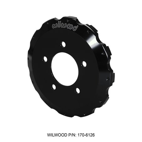 Wilwood Hat-BB Front 87-93 Mustang 5 x 4.50 - 12 on 8.75in