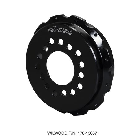 Wilwood Hat-Park Brake 1.25in Offset - Aluminum Multi-5 Lug - 12 on 8.75in