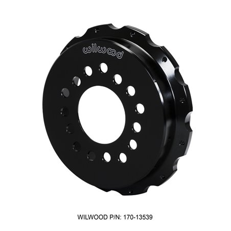 Wilwood Hat-Park Brake 1.54in Offset - Aluminum Multi-5 Lug - 12 on 8.75in