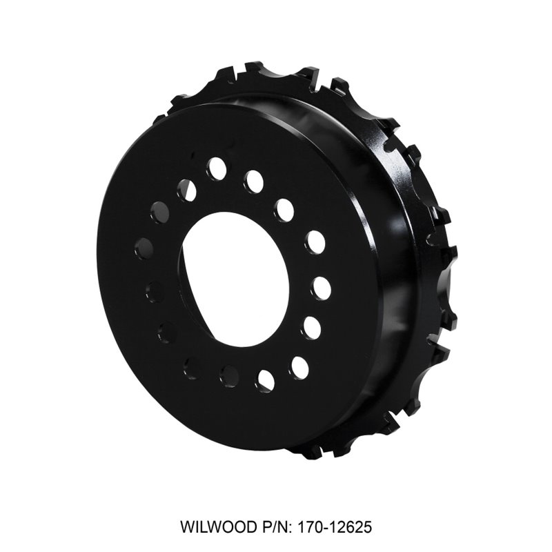 Wilwood Hat-Dynamic Park Brake 1.95in Offset Multi-5 Lug - 12 on 8.75in