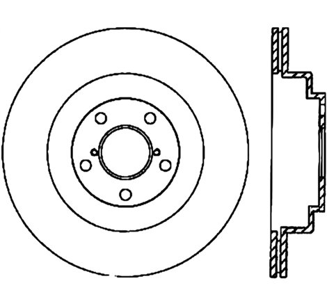 Stoptech 06-07 WRX / 05-08 LGT Rear CRYO-STOP Rotor