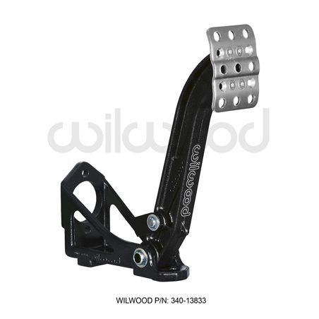 Wilwood Adjustable Single Pedal - Floor Mount - 6:1