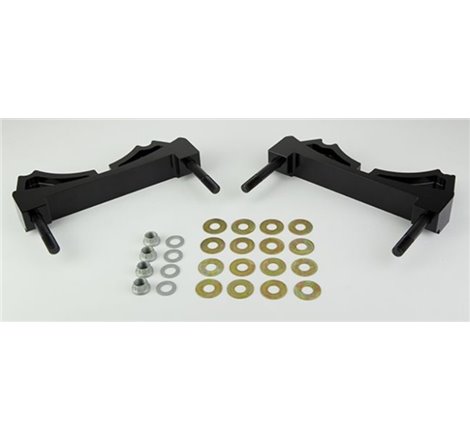 Wilwood Brackets (2) - w/Mounting Kit -W4A - P-Brake Kit 14in Rotor