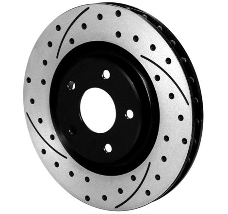 Wilwood Rotor-Front-SRP-C5/C6 Vette L/H-BLK 12.80 x 1.25 - 5 x 4.76