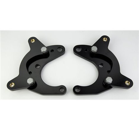 Wilwood Brackets (2) - HD Front - 65-76 A-Body Drum Mopar 11in Rotor