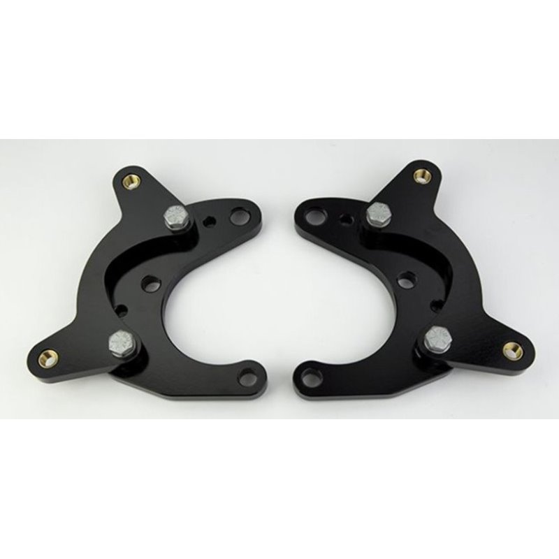 Wilwood Brackets (2) - HD Front - 65-76 A-Body Drum Mopar 11in Rotor