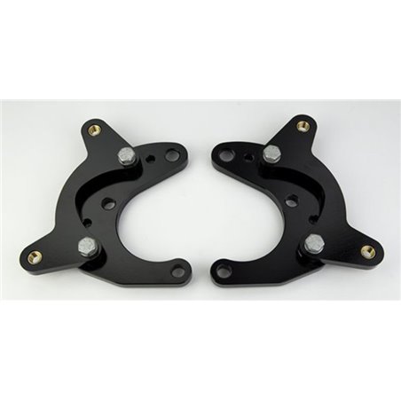 Wilwood Brackets (2) - HD Front - 65-76 A-Body Drum Mopar 11in Rotor