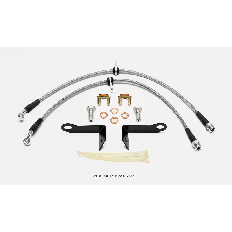 Wilwood Flexline Kit Rear 07-11 Ford Mustang GT w/ ABS OE Replacement