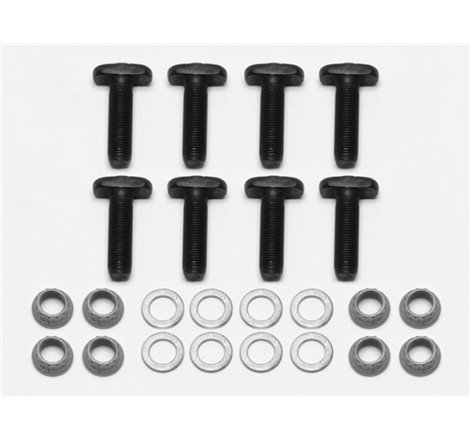 Wilwood Rear Axle T-Bolt & Lock Nut Kit-3/8-24 x 1-7/16 long - 8 pk.