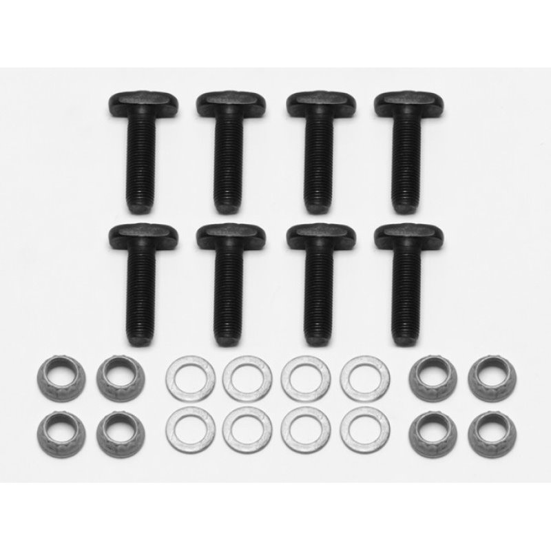 Wilwood Rear Axle T-Bolt & Lock Nut Kit-3/8-24 x 1-7/16 long - 8 pk.