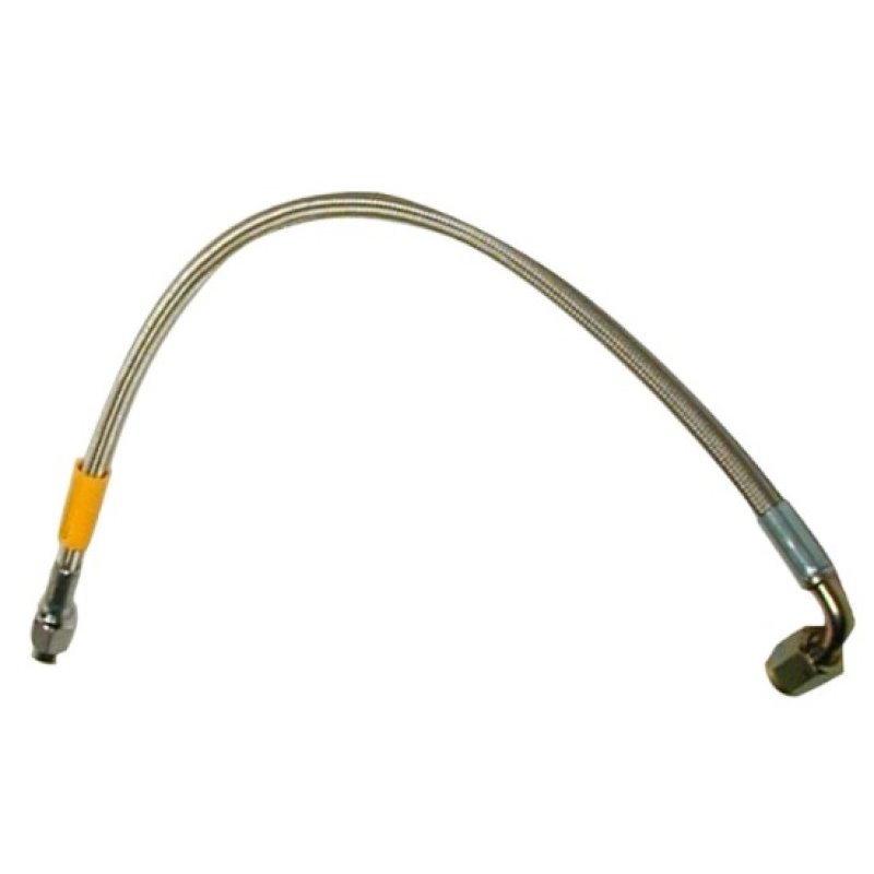 Wilwood 16in OAL Flexline -3 Hose to -3 Female 90 Degree