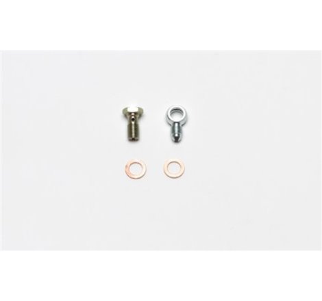 Wilwood Fitting Kit -3 Male w/ 3/8-24 Banjo Bolt (For Banjo Outlet Master Cylinders)