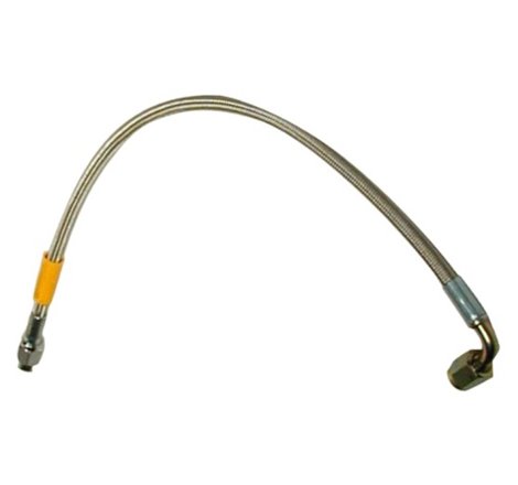 Wilwood 14in OAL Flexline -3 Hose to -3 Female 90 Degree End