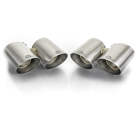 aFe MACH Force-Xp 304 SS OE Exhaust Tips Polished 12-16 Porsche 911 (C2S 991) H6 3.8L