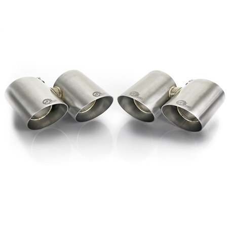 aFe MACH Force-Xp 304 SS OE Exhaust Tips Polished 12-16 Porsche 911 (C2S 991) H6 3.8L