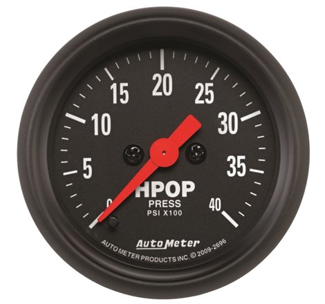 Autometer Z Series 2-1/16in 4K PSI High Pressure Oil Pump Gauge w/ Digital Stepper Motor