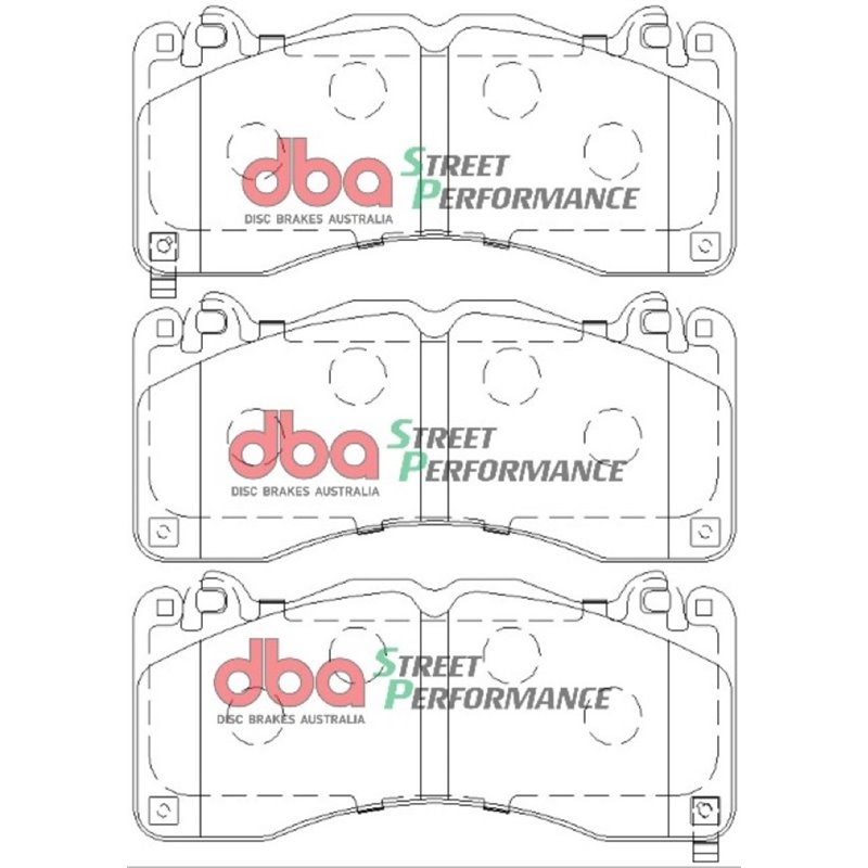 DBA 15-18 Ford Mustang GT w/ Performance Package SP500 Front Brake Pads