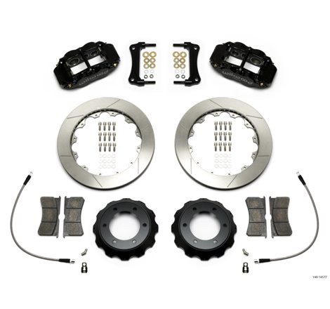 Wilwood Narrow Superlite 6R Front Kit 12.88in Slotted Rotor w/ Lines 05-15 Toyota Tacoma