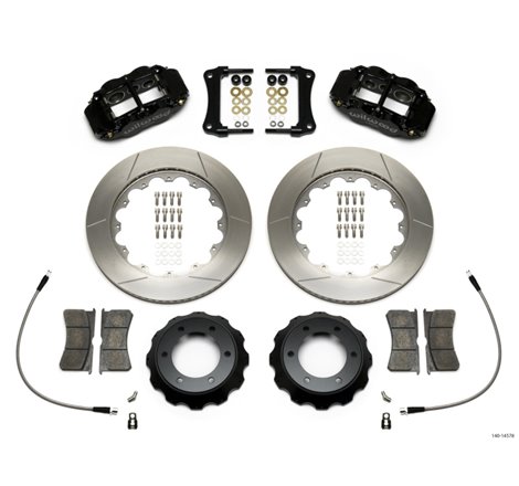 Wilwood Narrow Superlite 6R Front Kit 14in Slotted Rotor w/ Lines 05-15 Toyota Tacoma