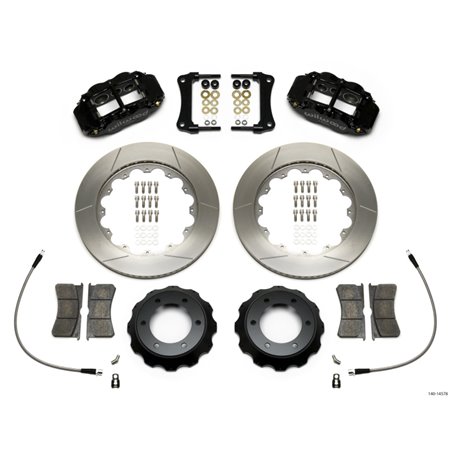 Wilwood Narrow Superlite 6R Front Kit 14in Slotted Rotor w/ Lines 05-15 Toyota Tacoma