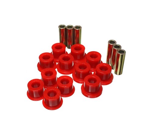 Energy Suspension 05-14 Toyota Tacoma Rear Leaf Spring Bushings - Red