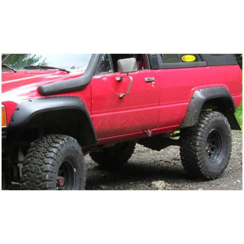 Bushwacker 84-89 Toyota 4Runner Cutout Style Flares 2pc - Black