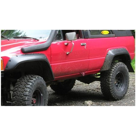 Bushwacker 84-89 Toyota 4Runner Cutout Style Flares 2pc - Black