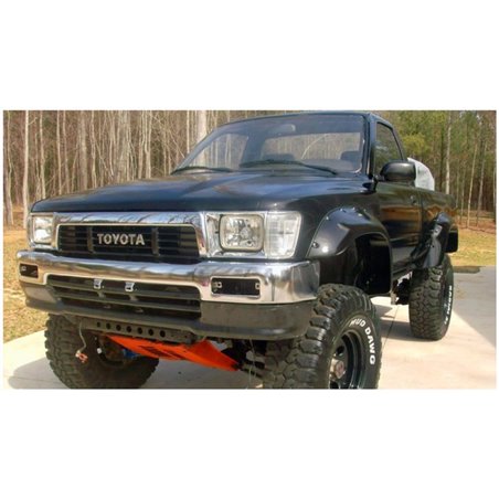 Bushwacker 89-95 Toyota Cutout Style Flares 2pc - Black