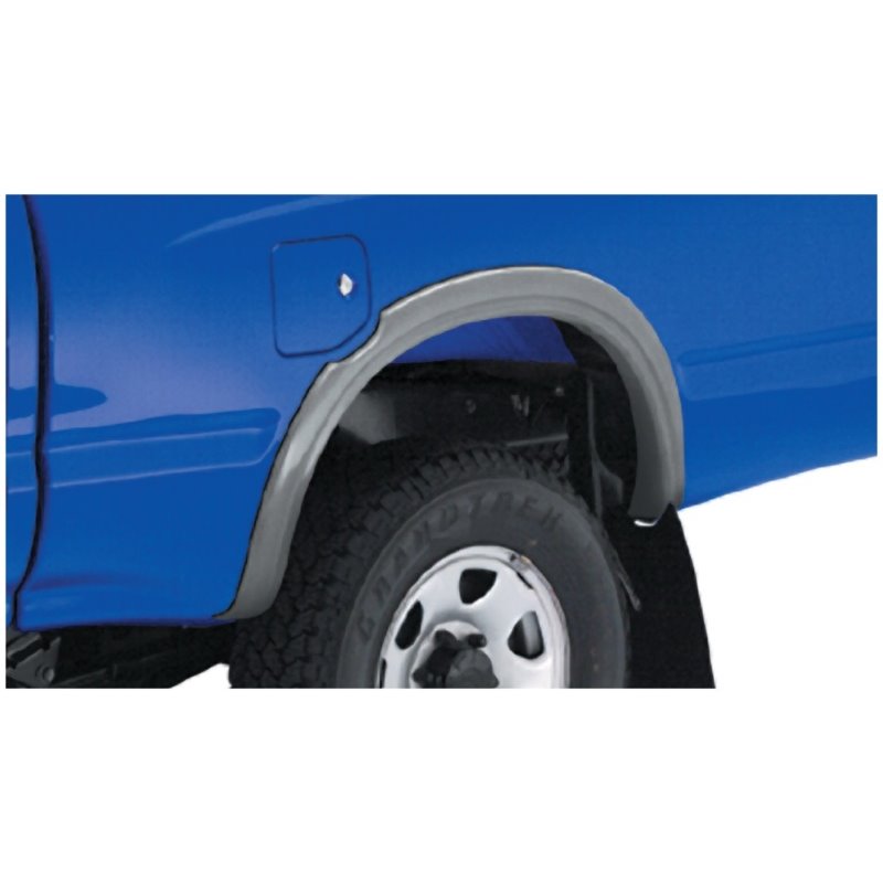 Bushwacker 95-04 Toyota Tacoma Fleetside Extend-A-Fender Style Flares 2pc w/ 4WD Only - Black