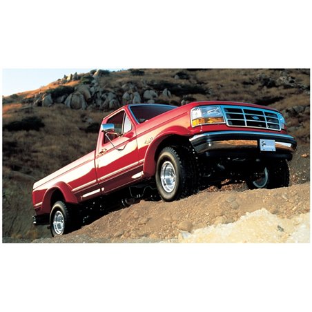 Bushwacker 92-96 Ford F-150 Styleside Extend-A-Fender Style Flares 4pc 81.0/96.0in Bed - Black