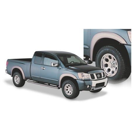 Bushwacker 04-15 Nissan Titan Extend-A-Fender Style Flares 4pc 67.1/78.9/84/96in - Black