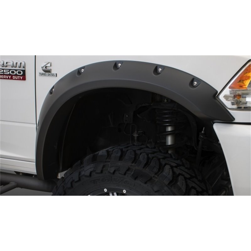 Bushwacker 10-18 Ram 2500 Fleetside Max Pocket Style Flares 2pc - Black