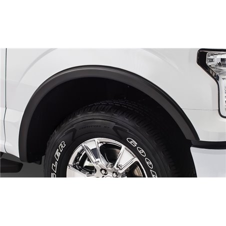 Bushwacker 15-17 Ford F-150 OE Style Flares 2pc Not Compatible w/ Technology Package 68T - Black