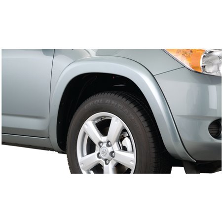 Bushwacker 06-08 Toyota RAV4 Base OE Style Flares 2pc Base Only - Black