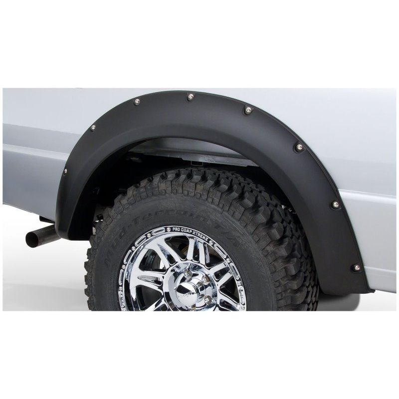 Bushwacker 93-11 Ford Ranger Styleside Pocket Style Flares 2pc 72.0/84.0in Bed - Black