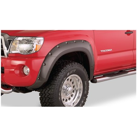 Bushwacker 05-11 Toyota Tacoma Pocket Style Flares 2pc - Black