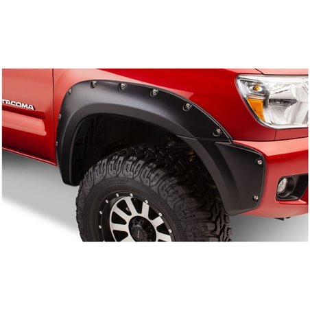 Bushwacker 12-15 Toyota Tacoma Pocket Style Flares 2pc - Black