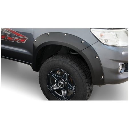 Bushwacker 11-13 Toyota Hilux Pocket Style Flares 2pc - Black