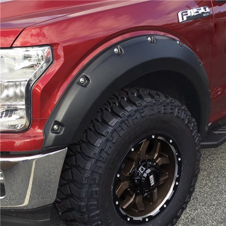 Bushwacker 18-18 Ford F-150 Pocket Style Flares 2pc - Black