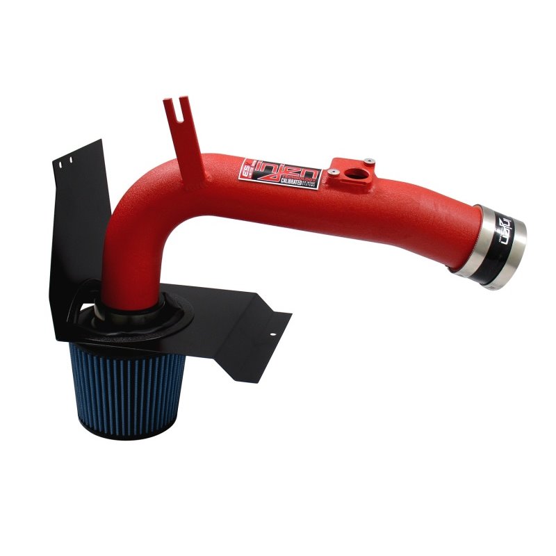 Injen 08-13 Subaru WRX/STi 2.5L (t) Wrinkle Red Cold Air Intake