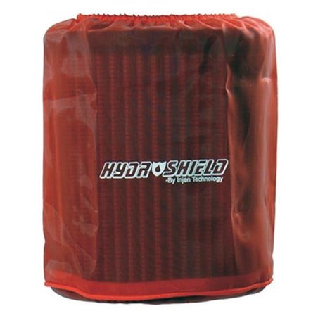 Injen Red Water Repellant Pre-Filter fits X-1021 6in Base / 6-7/8in Tall / 5-1/2in Top