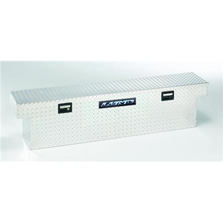 Lund Universal Aluminum Single Lid Cross Bed Box - Brite