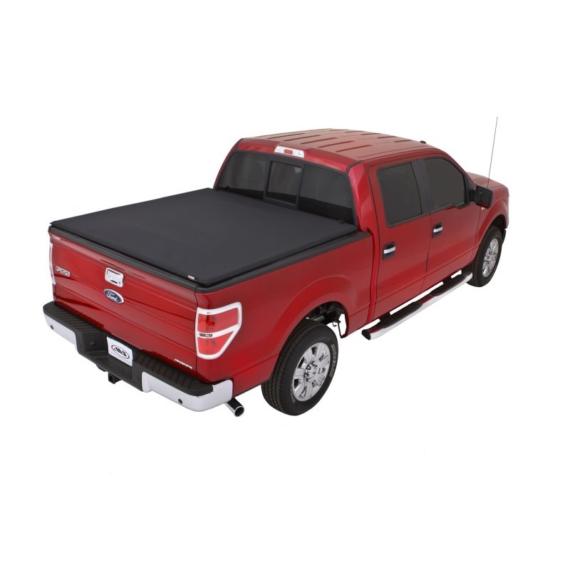 Lund 04-14 Ford F-150 (5.5ft. Bed) Genesis Elite Tri-Fold Tonneau Cover - Black