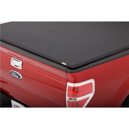 Lund 99-17 Ford F-250 Super Duty (6.5ft. Bed) Genesis Elite Tri-Fold Tonneau Cover - Black