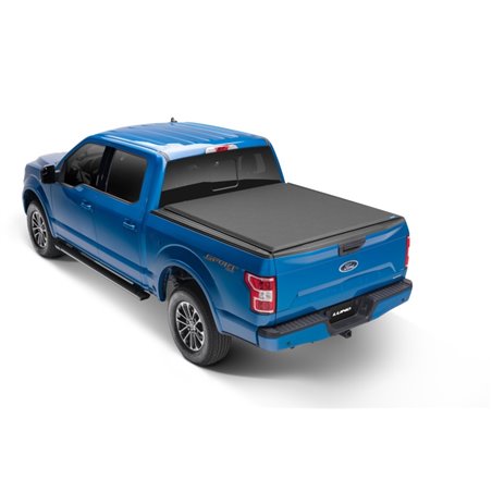 Lund 04-18 Ford F-150 (6.5ft. Bed) Genesis Elite Roll Up Tonneau Cover - Black