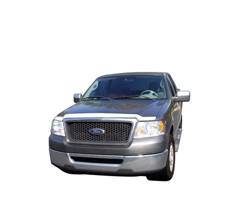 AVS 04-08 Ford F-150 Aeroskin Low Profile Hood Shield - Chrome