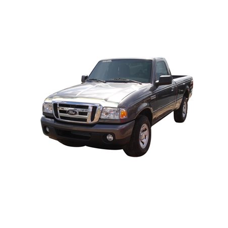 AVS 04-12 Ford Ranger Aeroskin Low Profile Hood Shield - Chrome