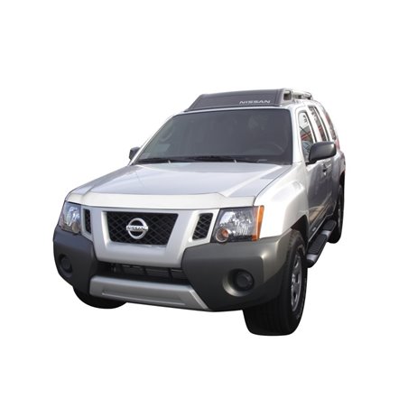 AVS 05-18 Nissan Frontier Aeroskin Low Profile Hood Shield - Chrome